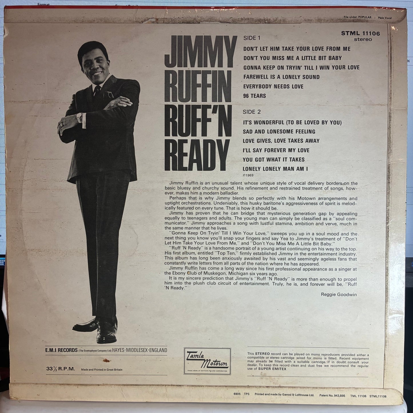 Ruff'n Ready (VINYL) |-