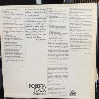 Roberta Flack - Chapter Two (VINYL) | Excellent (EX) Excellent (EX)-