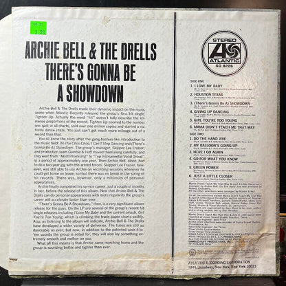 Archie Bell & The Drells - There's Gonna Be A Showdown (VINYL) | Excellent (EX) Good Plus (G+)-