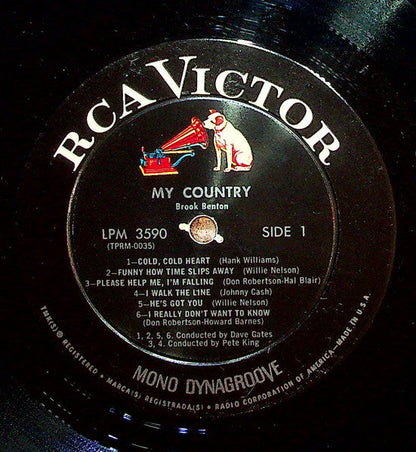 Brook Benton - My Country (VINYL) | Excellent (EX) Excellent (EX)-