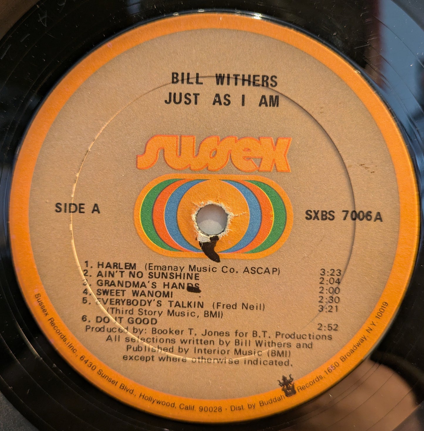 Bill Withers - Just As I Am (VINYL) | Good Plus (G+) Very Good (VG)-