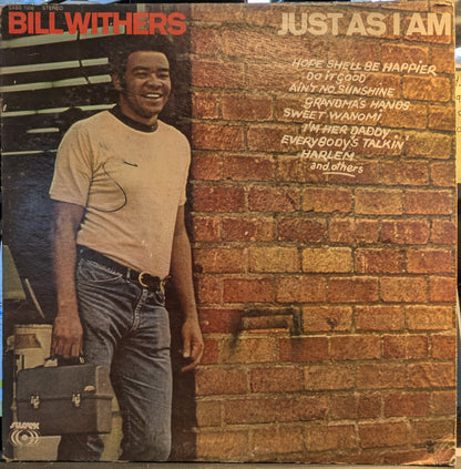 Bill Withers - Just As I Am (VINYL) | Good Plus (G+) Very Good (VG)-