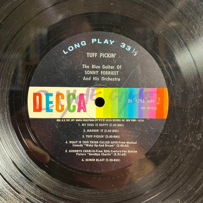 Sonny Forriest And His Orchestra - Tuff Pickin' *MONO* | Good Plus (G+) Very Good (VG)-