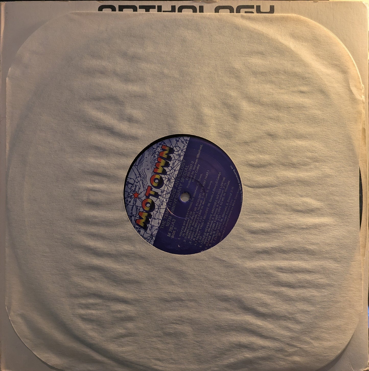 The Temptations - Anthology (3xVINYL) | Near Mint (NM) Excellent (EX)-