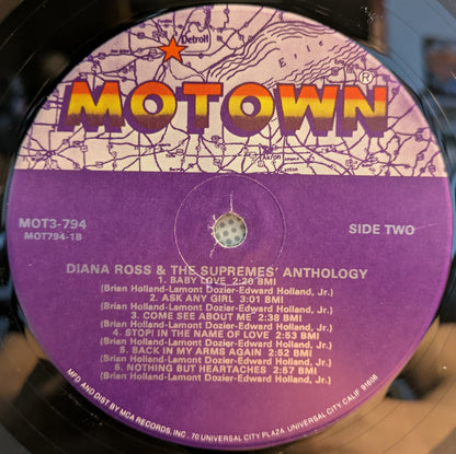 The Supremes - Anthology (3xVINYL) |-