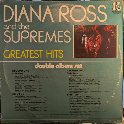 The Supremes - Greatest Hits (2xVINYL) | Near Mint- (NM-) Very Good Plus (VG+)-