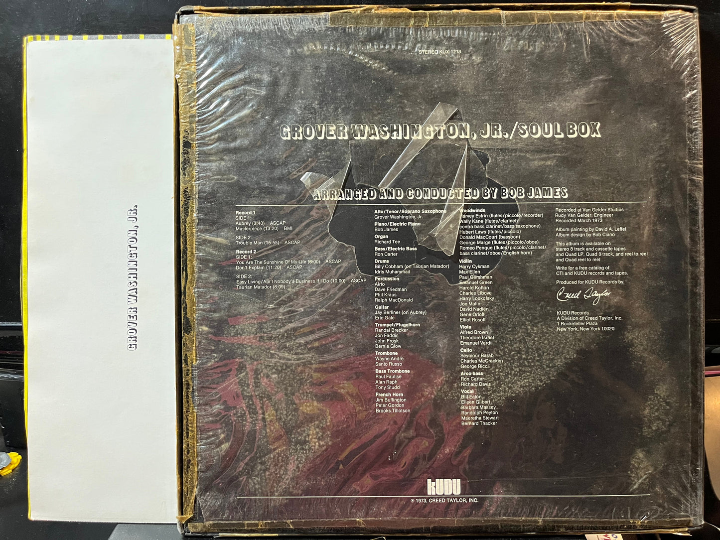 Grover Washington, Jr. - Soul Box (VINYL 2xLP Kudu KUX 1213 1973) | USED Near Mint- (NM-) Excellent+ (EX+)-