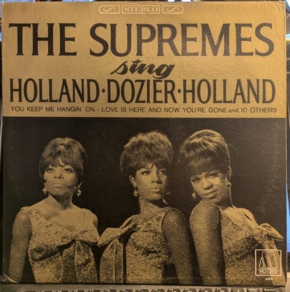 The Supremes - Supremes Sing Holland-Dozier-Holland (VINYL) | Near Mint- (NM-) Near Mint- (NM-)-