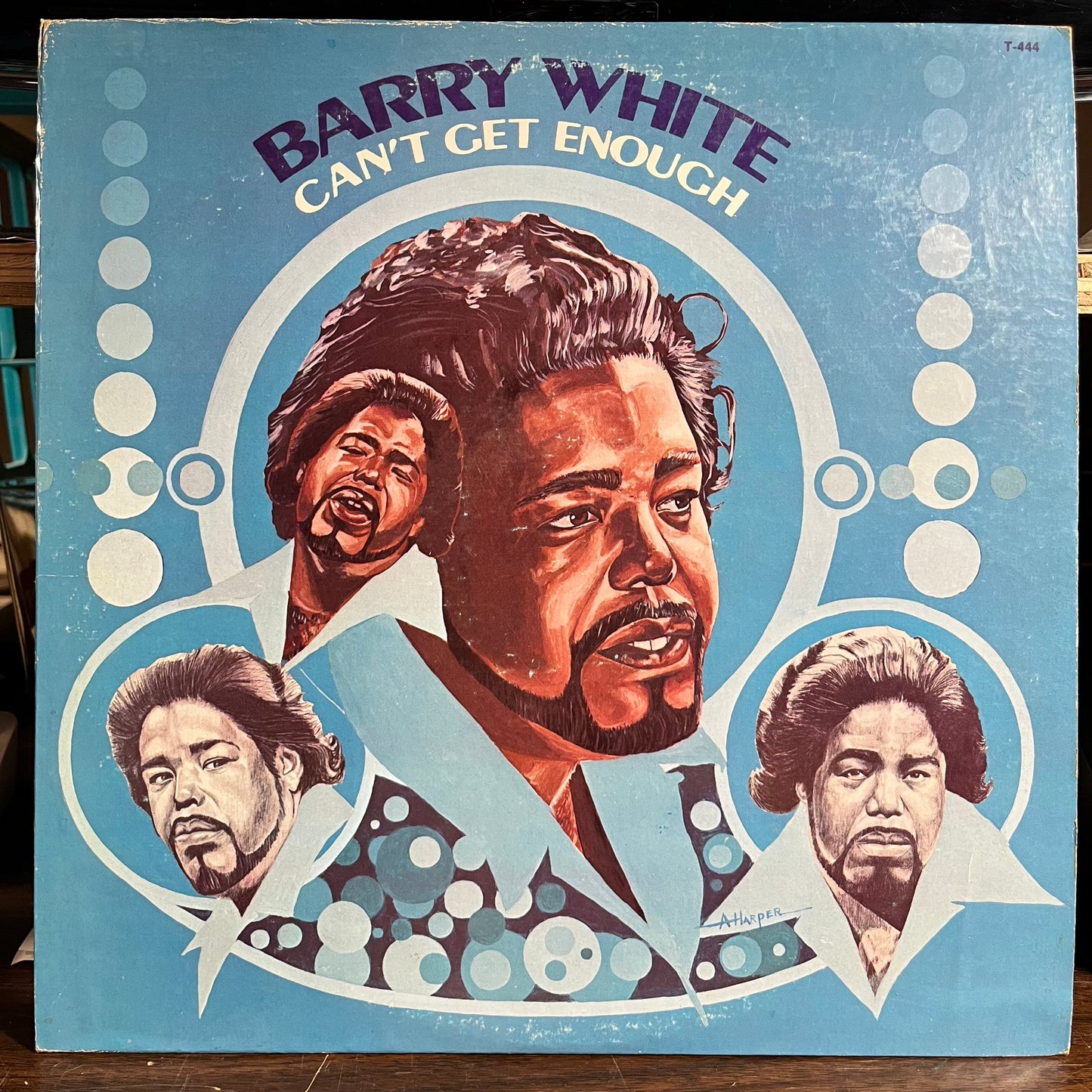 Barry White - Can't Get Enough (VINYL) | Near Mint- (NM-) Very Good Plus (VG+)-