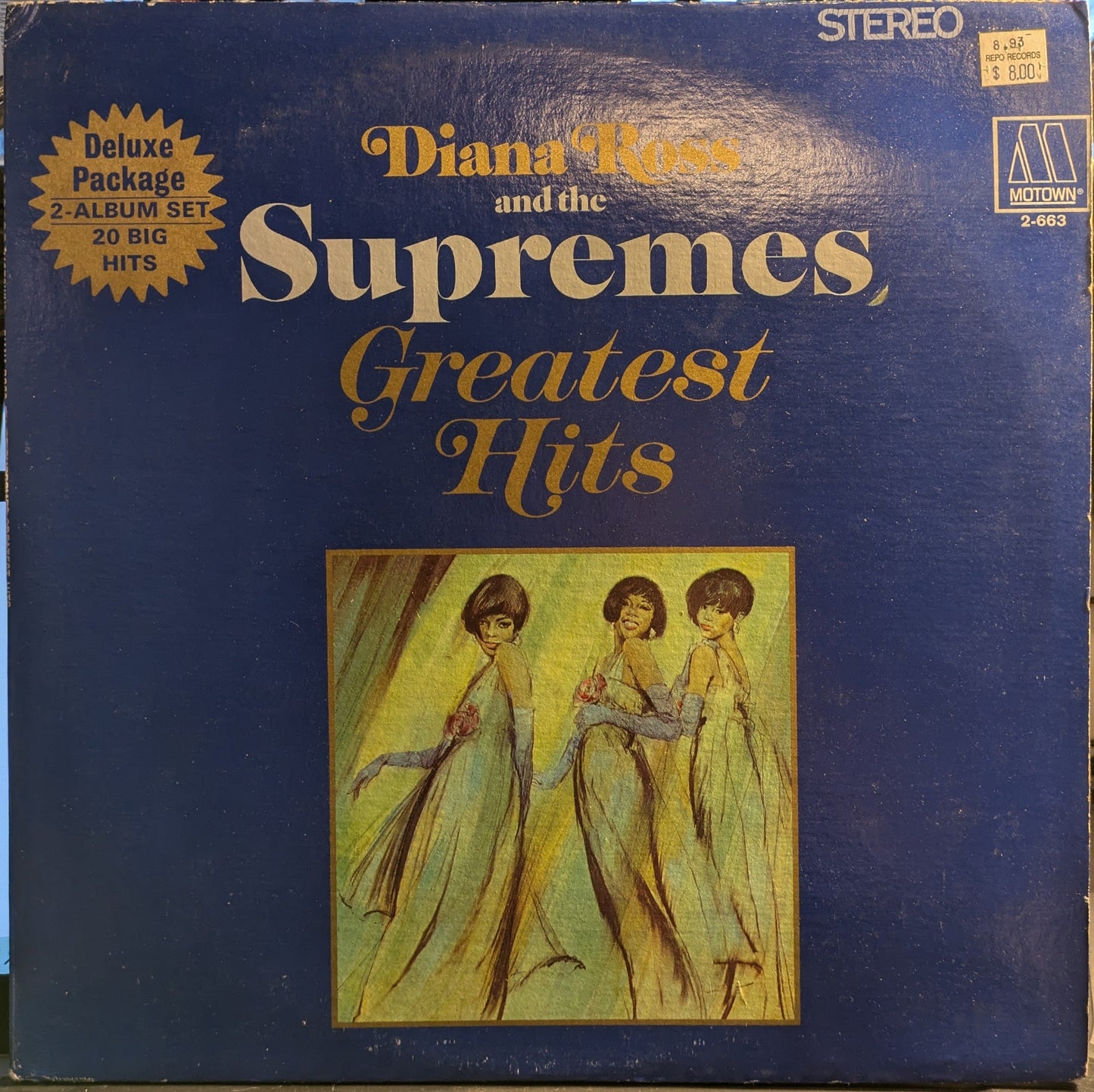 The Supremes - Greatest Hits (2xVINYL) | Near Mint- (NM-) Very Good Plus (VG+)-