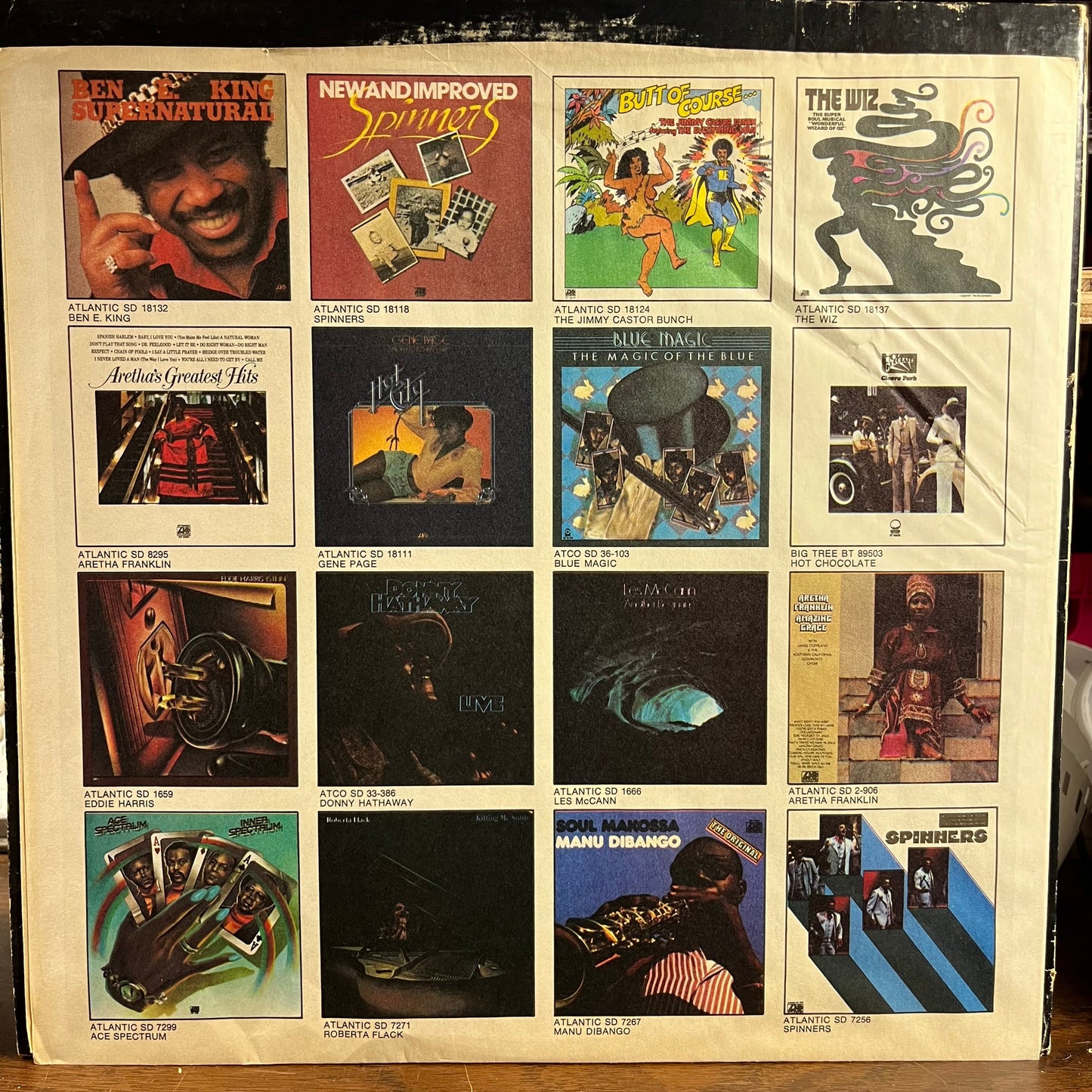 Roberta Flack - Roberta Flack & Donny Hathaway (VINYL) | Near Mint- (NM-) Very Good Plus (VG+)-