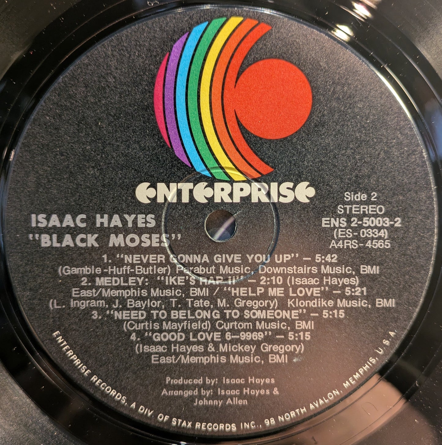 Isaac Hayes - Black Moses (2xVINYL) | Near Mint (NM) Excellent+ (EX+)-