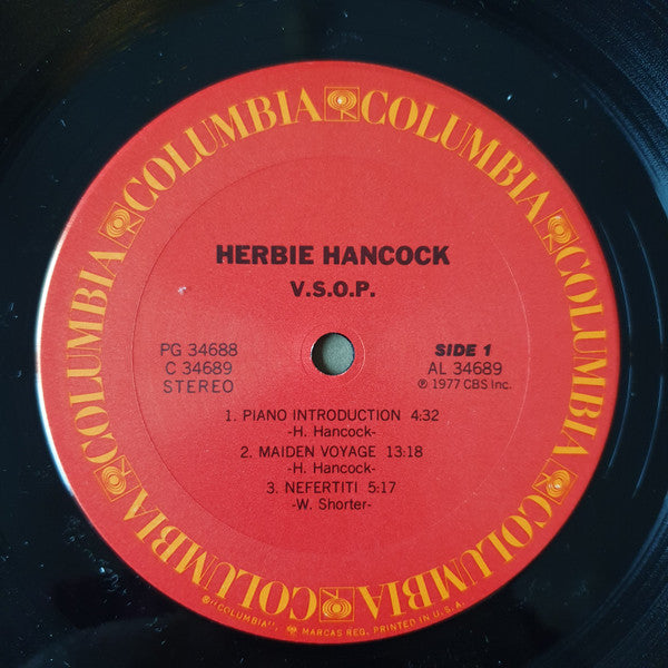 Herbie Hancock - V.S.O.P. | Near Mint (NM) Very Good Plus (VG+)-