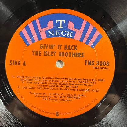 The Isley Brothers - Givin' It Back (VINYL) | Near Mint (NM) Excellent+ (EX+)-
