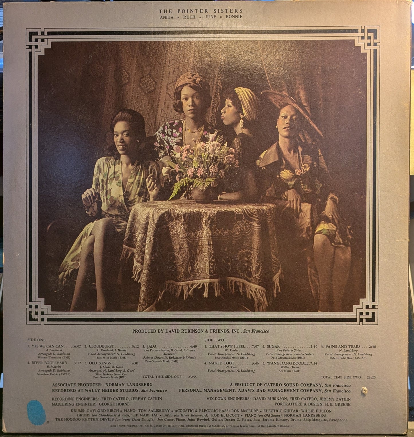 Pointer Sisters - The Pointer Sisters (VINYL) | Near Mint (NM) Very Good (VG)-