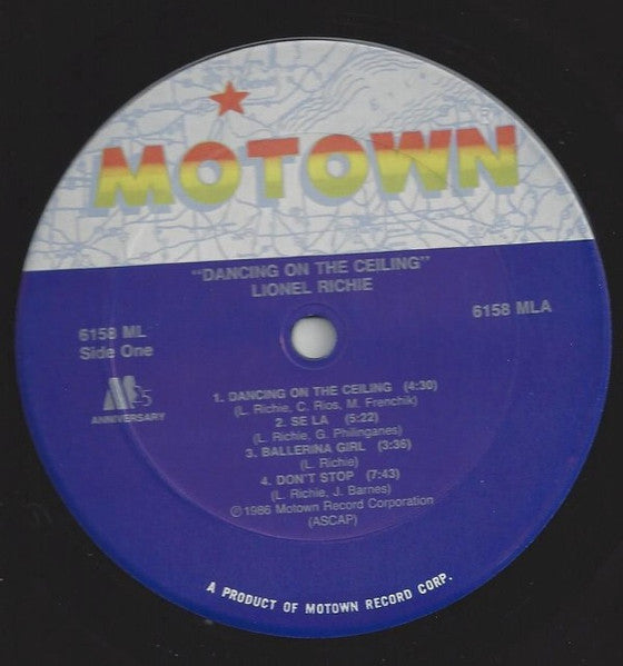 Lionel Richie - Dancing On The Ceiling (VINYL) | Near Mint (NM) Near Mint (NM)-