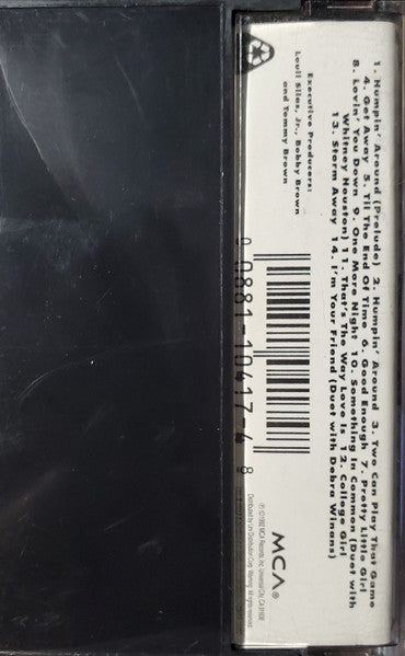 Bobby Brown - Bobby *CASSETTE* | Near Mint (NM) Near Mint (NM)-