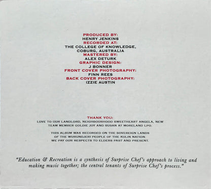 Surprise Chef - Education & Recreation (CD) | Near Mint (NM) Near Mint (NM)-
