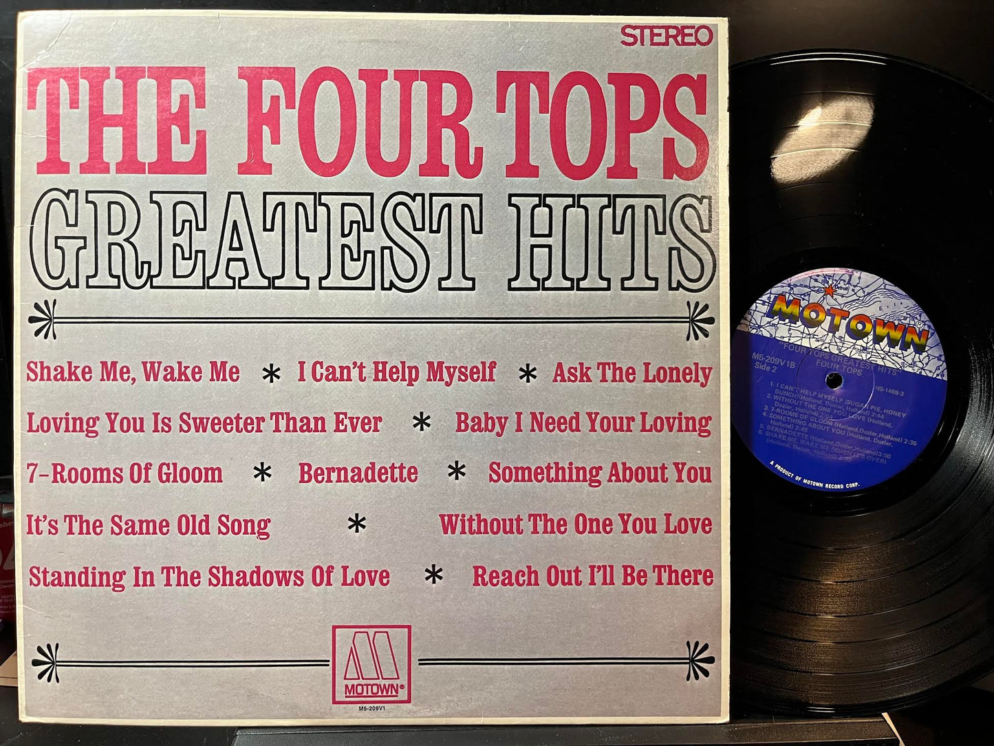 Four Tops - Greatest Hits (VINYL) | Near Mint (NM) Excellent+ (EX+)-