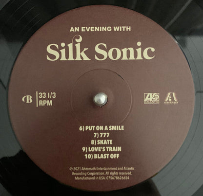 Silk Sonic - An Evening With Silk Sonic (VINYL) | Near Mint (NM) Near Mint (NM)-