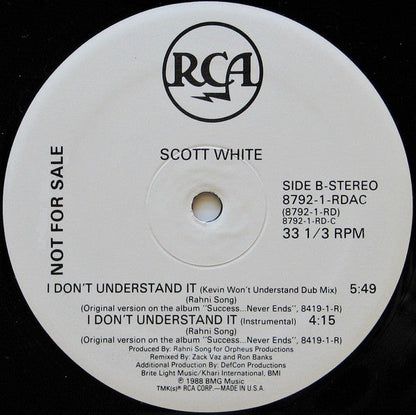 I Don't Understand It (12" VINYL) | Near Mint (NM) Very Good Plus (VG+)-