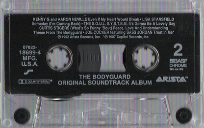 Various - The Bodyguard (Original Soundtrack Album) *CASSETTE* | Near Mint (NM) Near Mint (NM)-