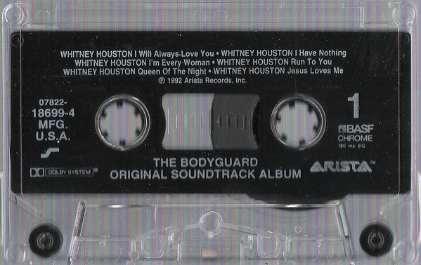 Various - The Bodyguard (Original Soundtrack Album) *CASSETTE* | Near Mint (NM) Near Mint (NM)-