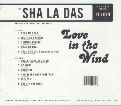 The Sha La Das - Love In The Wind (CD) | Near Mint (NM) Near Mint (NM)-