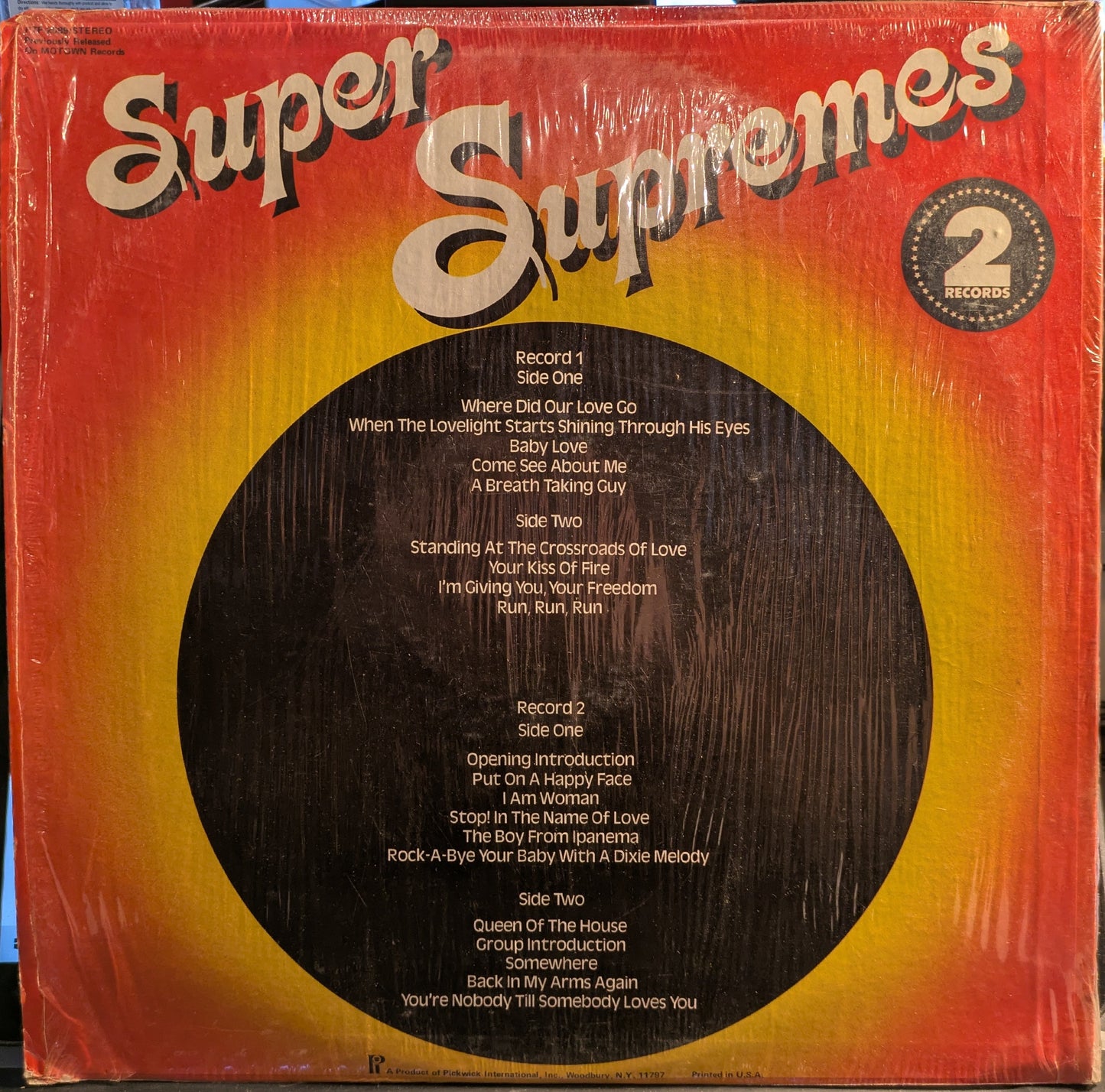 The Supremes - Super Supremes (2xVINYL) | Near Mint (NM) Excellent+ (EX+)-