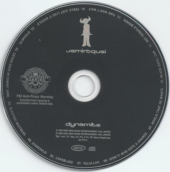 Jamiroquai - Dynamite (CD) | Near Mint (NM) Near Mint (NM)-