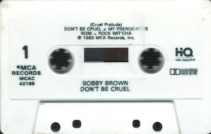 Bobby Brown - Don't Be Cruel *CASSETTE* | Near Mint (NM) Near Mint (NM)-