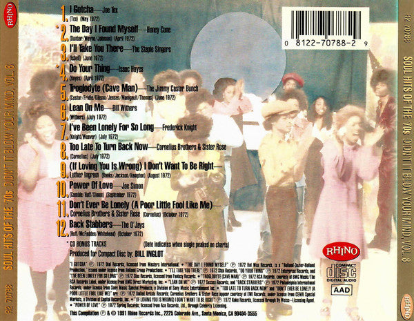 Various - Soul Hits Of The '70s - Didn't It Blow Your Mind, Vol. 8 (CD) | Near Mint (NM) Near Mint (NM)-