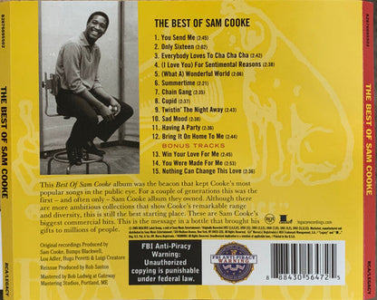 Sam Cooke - The Best Of Sam Cooke (CD) | Near Mint (NM) Near Mint (NM)-