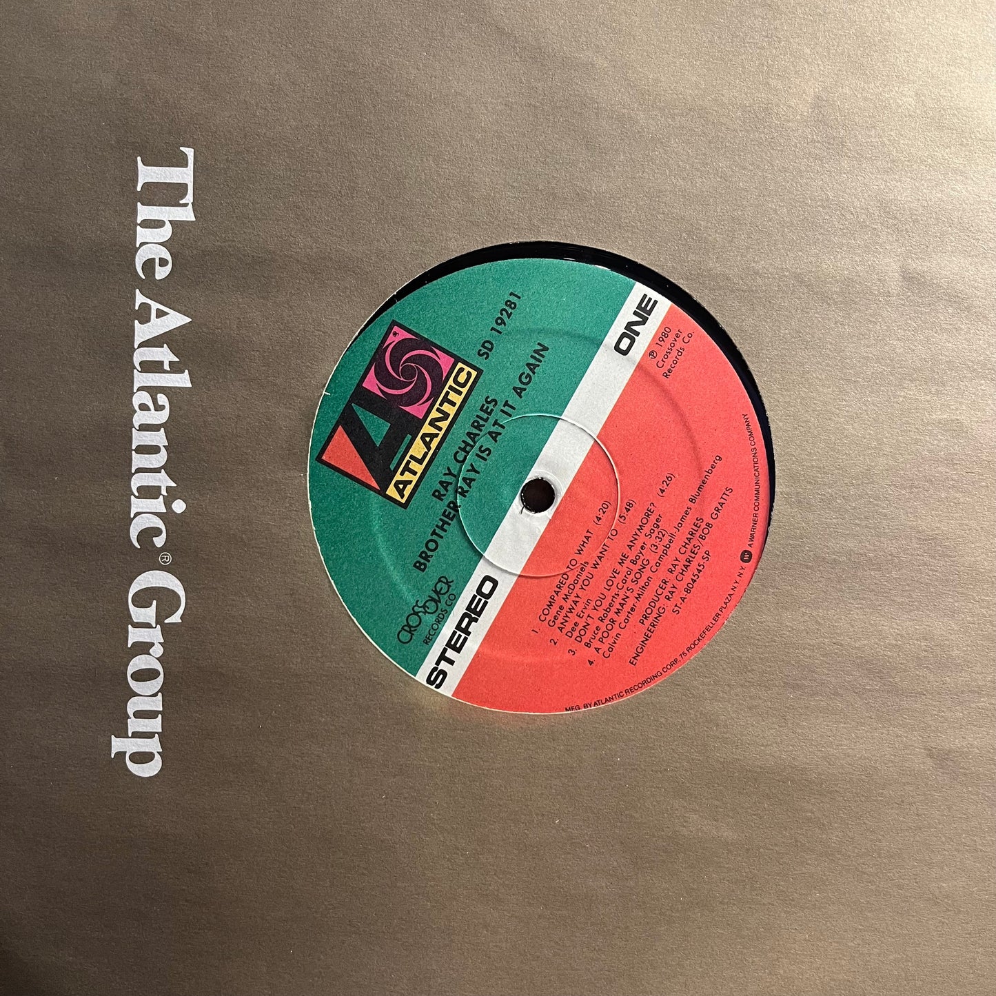 Ray Charles - Brother Ray Is At It Again! *PROMO* | Near Mint (NM) Near Mint (NM)-