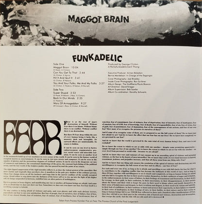 Funkadelic - Maggot Brain (VINYL) | Near Mint (NM) Near Mint (NM)-