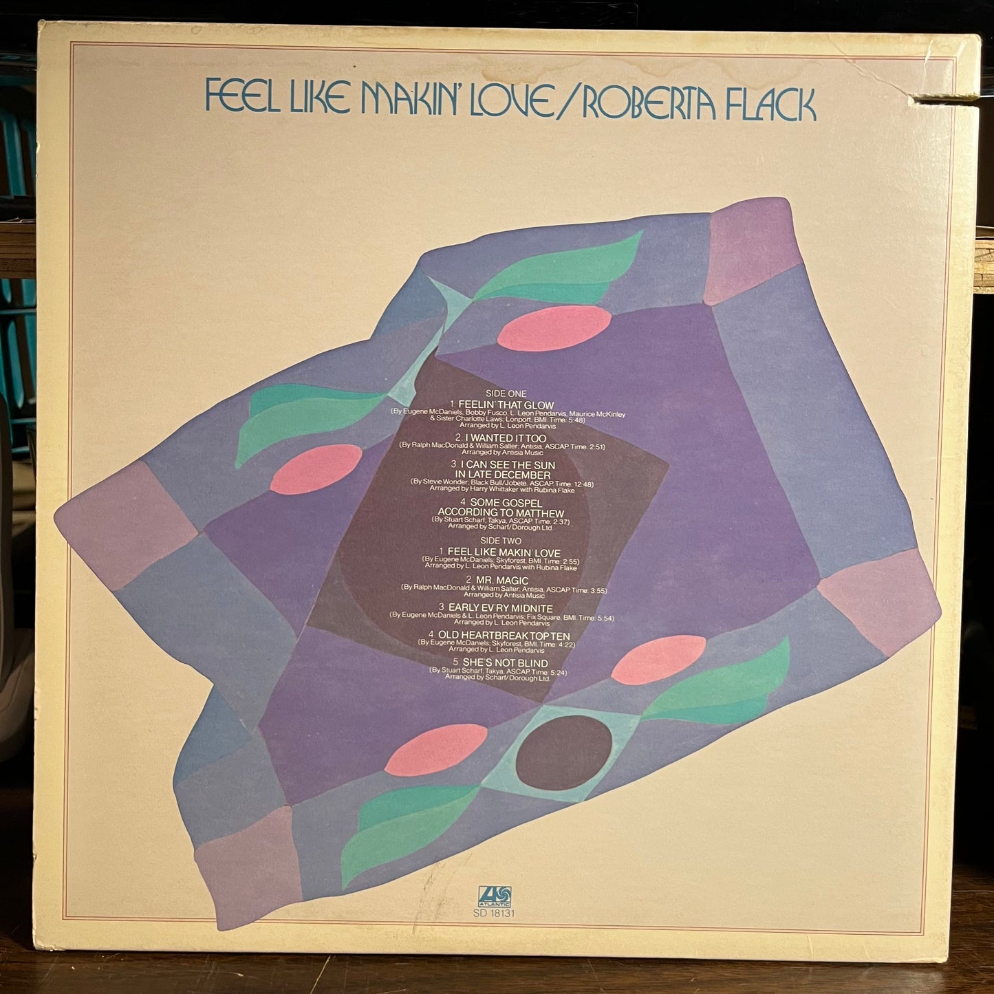 Roberta Flack - Feel Like Makin' Love (VINYL) | Near Mint (NM) Excellent+ (EX+)-