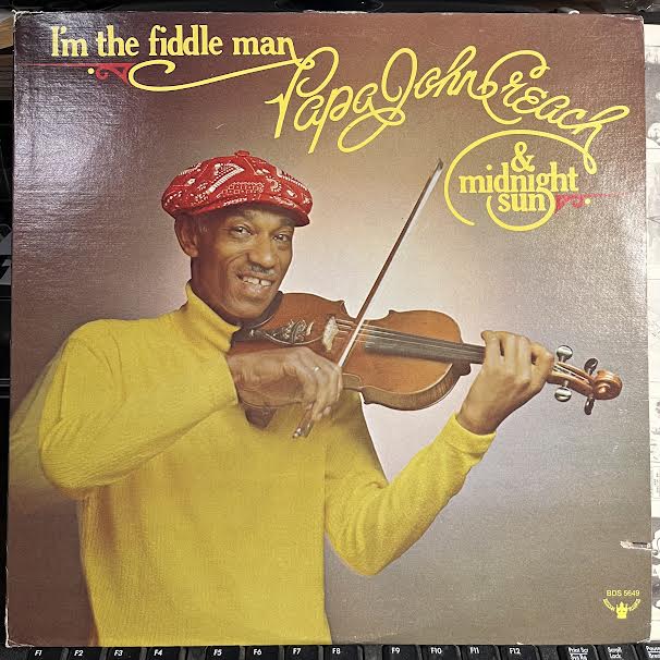Papa John Creach - I'm The Fiddle Man (VINYL) | Near Mint (NM) Excellent (EX)-