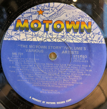 Various - The Motown Story (5xVINYL BOX) | Near Mint (NM) Very Good Plus (VG+)-