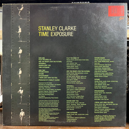 Stanley Clarke - Time Exposure (LP) | Near Mint (NM) Excellent (EX)-
