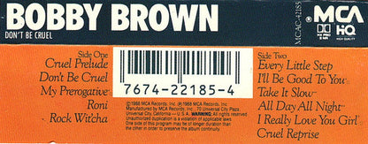 Bobby Brown - Don't Be Cruel *CASSETTE* | Near Mint (NM) Near Mint (NM)-