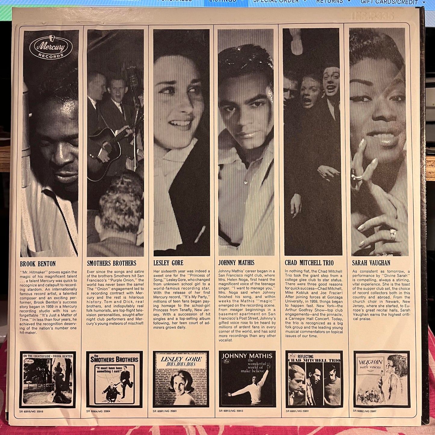 Clyde McPhatter - Live At The Apollo | Near Mint (NM) Near Mint (NM)-