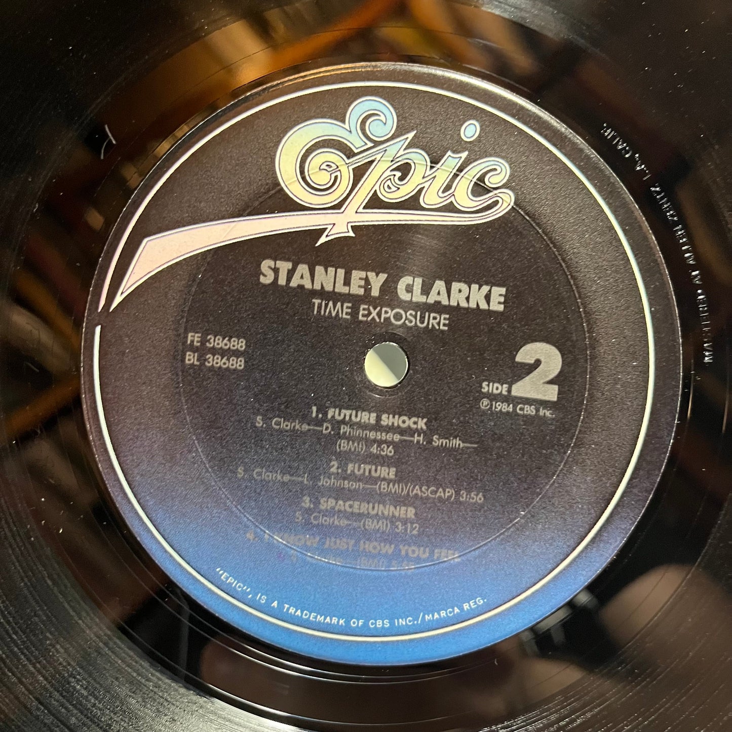 Stanley Clarke - Time Exposure (LP) | Near Mint (NM) Excellent (EX)-