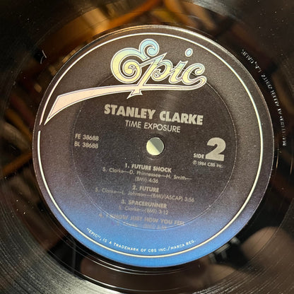Stanley Clarke - Time Exposure (LP) | Near Mint (NM) Excellent (EX)-