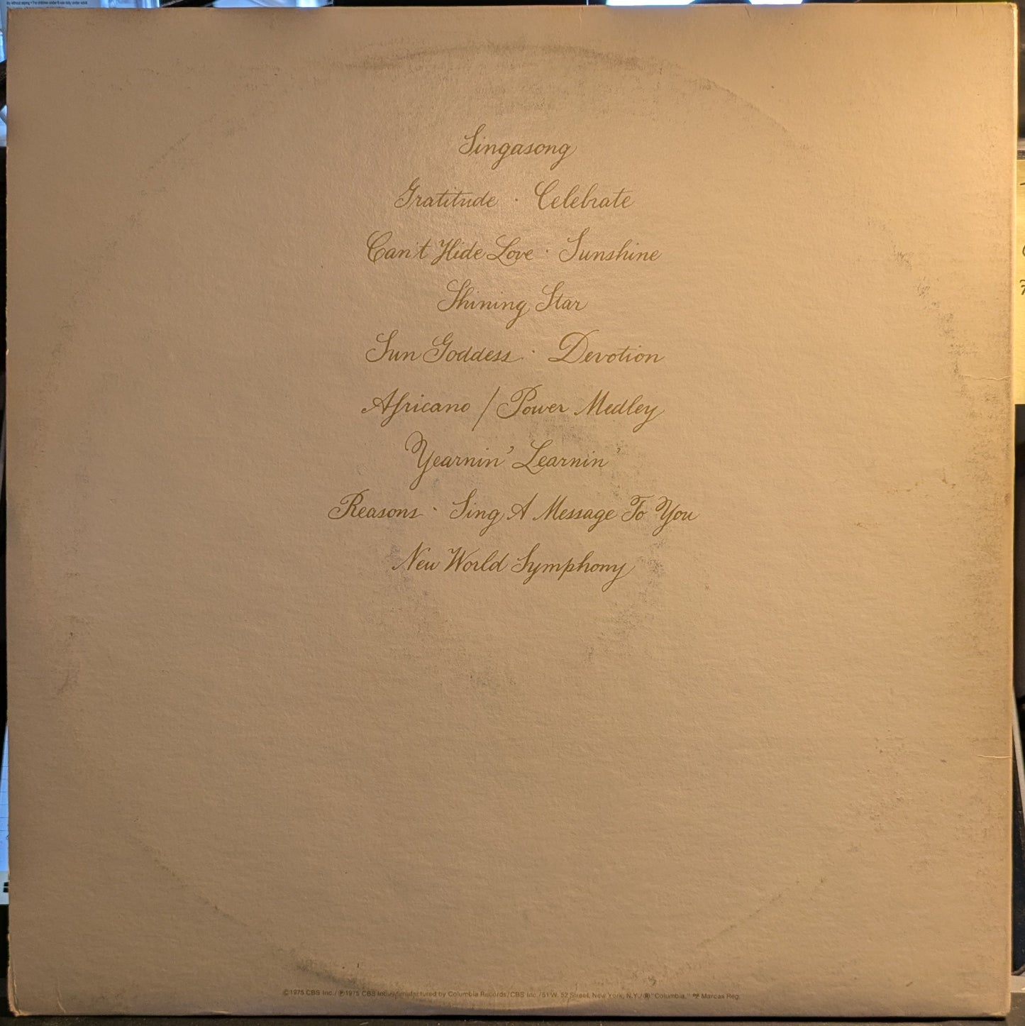Earth, Wind & Fire - Gratitude (2xVINYL) | Near Mint (NM) Excellent (EX)-