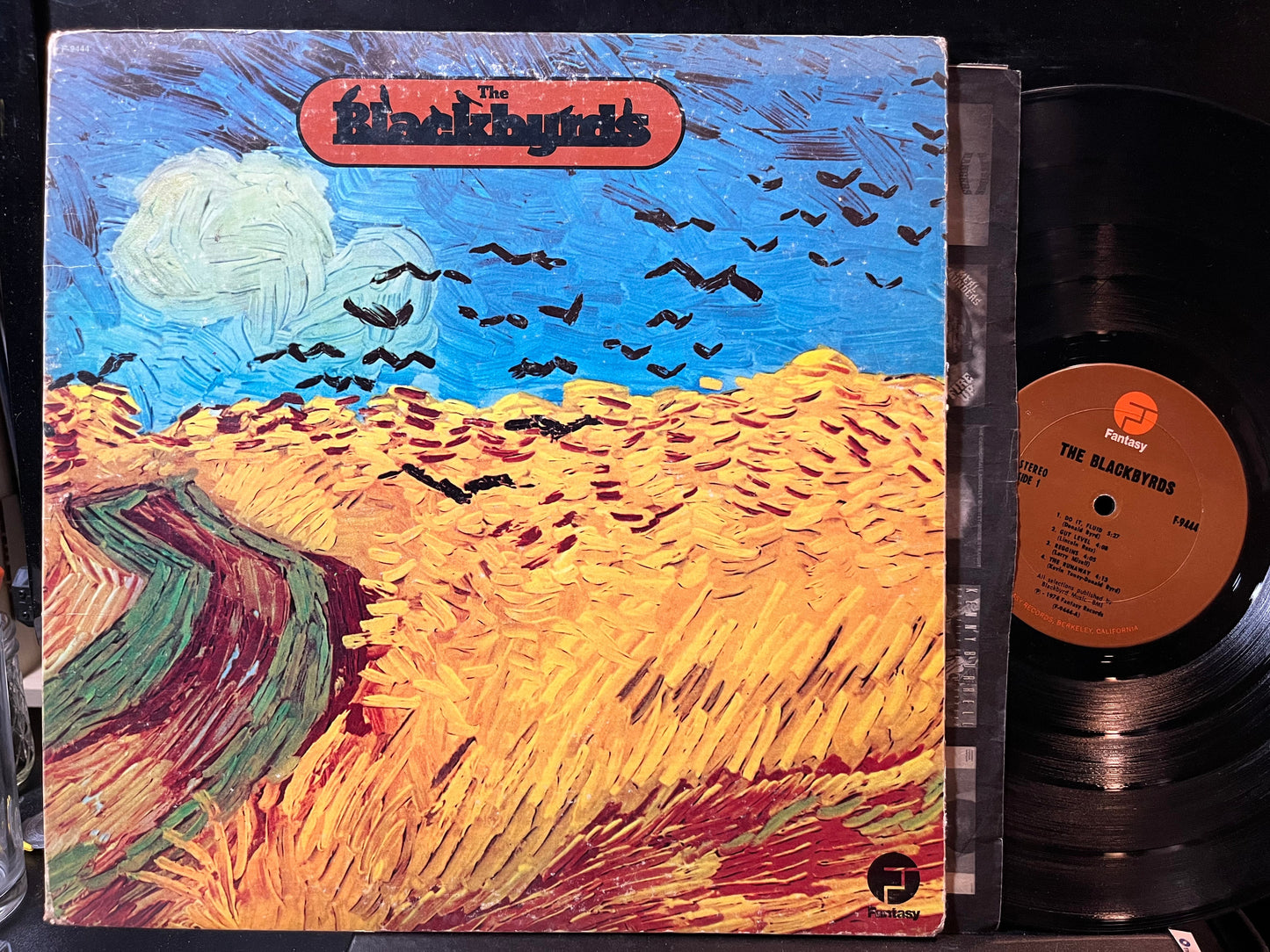 The Blackbyrds - The Blackbyrds (VINYL LP Fantasy F-9444 1974) | USED Very Good Plus (VG+) Very Good Plus (VG+)-
