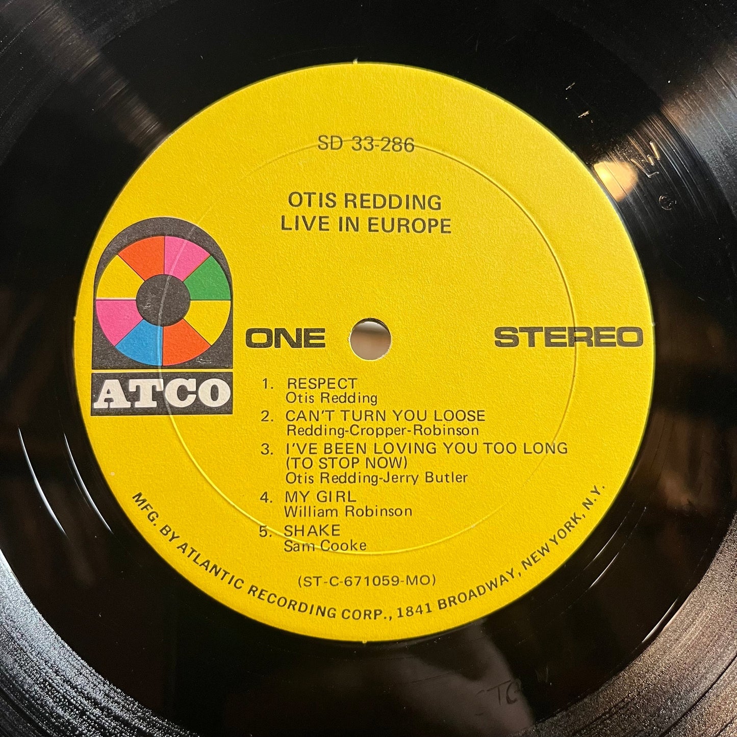 Otis Redding - Live In Europe (VINYL) | Very Good (VG)-