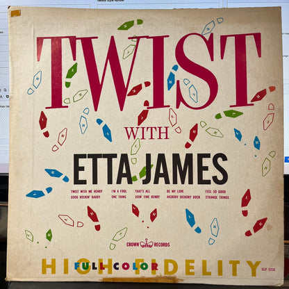 Etta James - Twist With Etta James (VINYL) | Very Good Plus (VG+)-