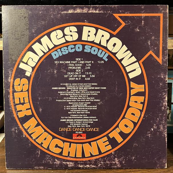 James Brown - Sex Machine Today (VINYL) | Very Good (VG)-