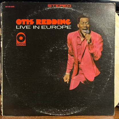 Otis Redding - Live In Europe (VINYL) | Very Good (VG)-