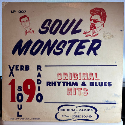 Soul Monster: Original Rhythm & Blues Hits (VINYL) | Very Good Plus (VG+) Very Good Plus (VG+)-